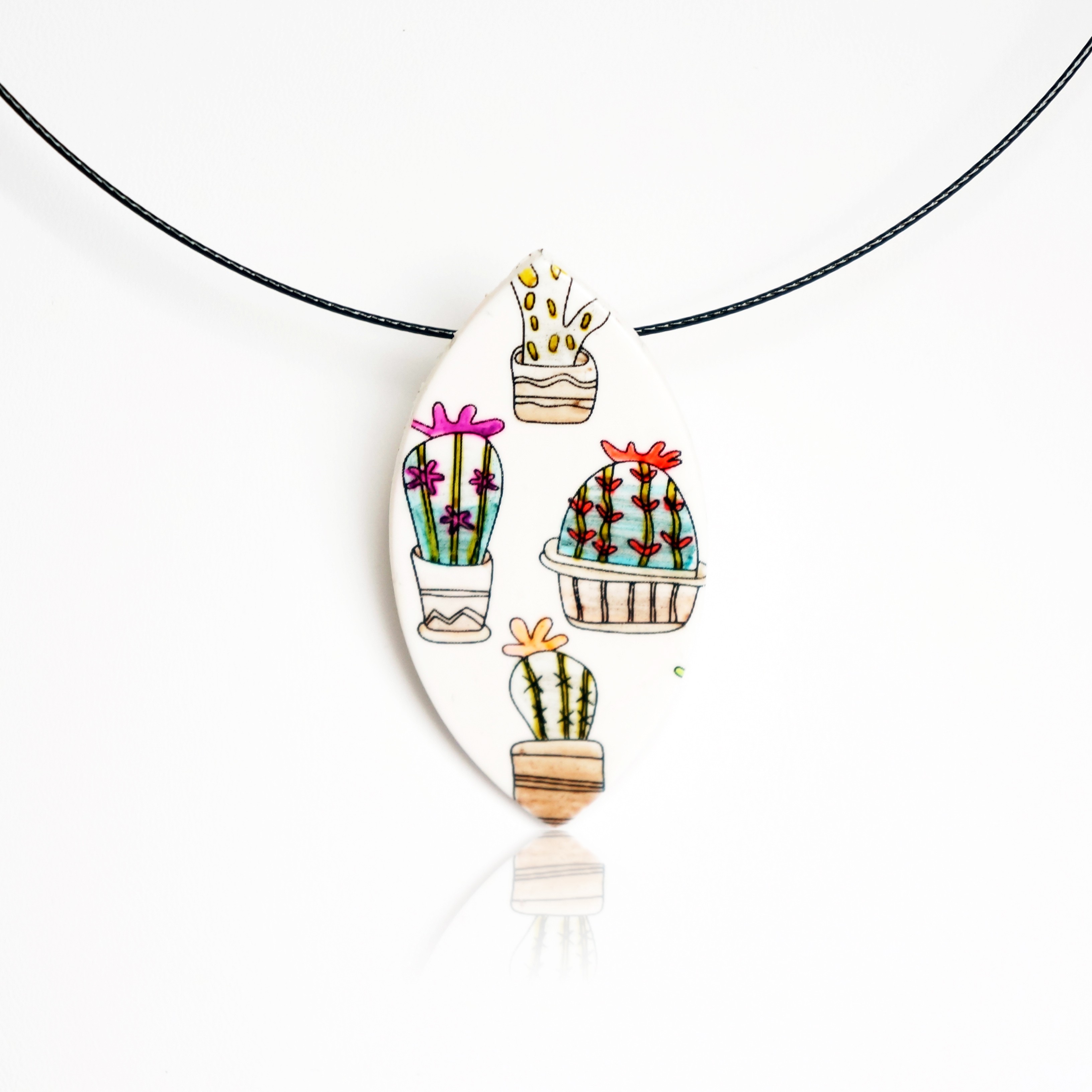 Cactus pendant - Les Bijoux du Nibou