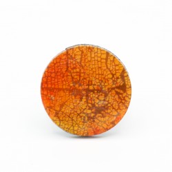 Cracked orange ring